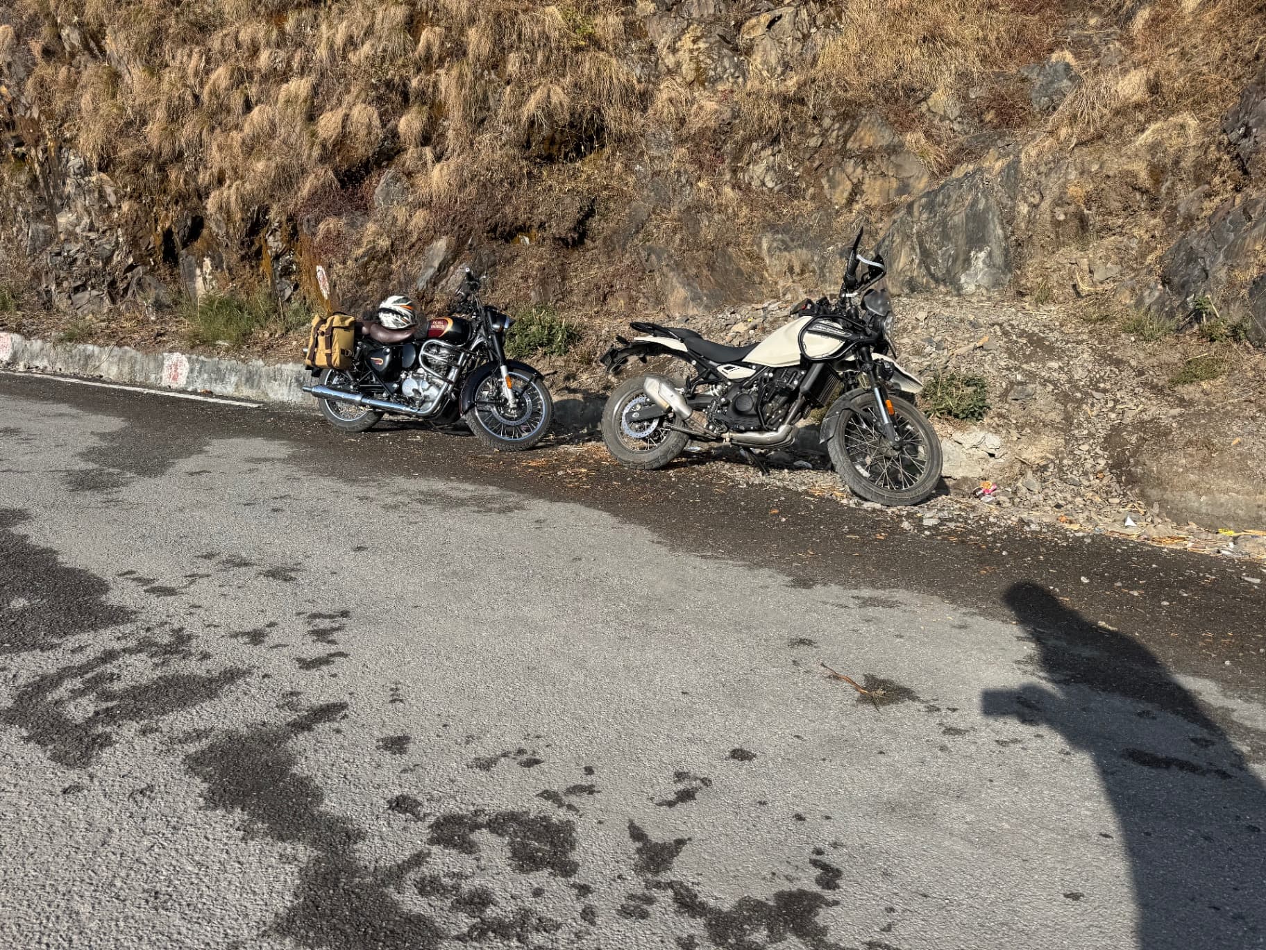 Trail Partners - Our adventure bikes ready for the next stretch