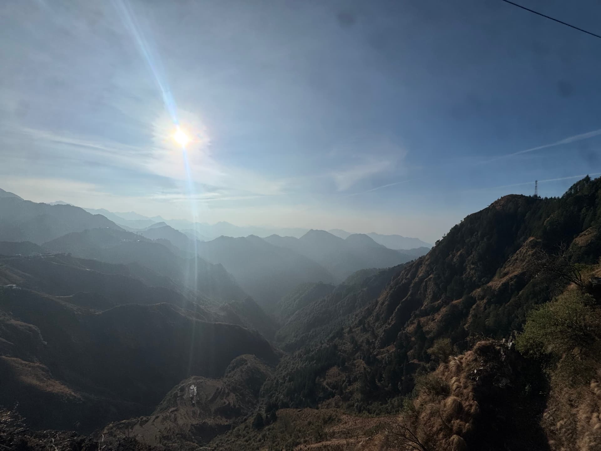 Sunrise Over Peaks - Breathtaking sunrise views across the mountain range