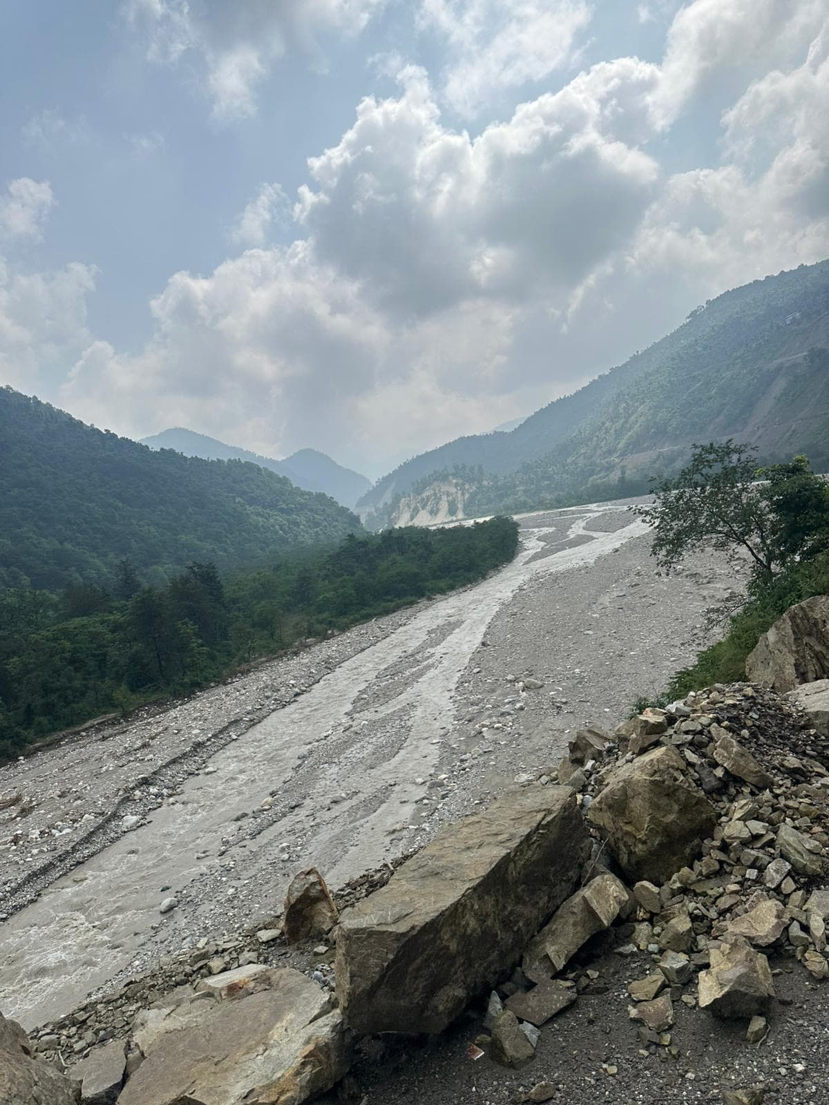 Himalayan mountain roads through pristine landscapes